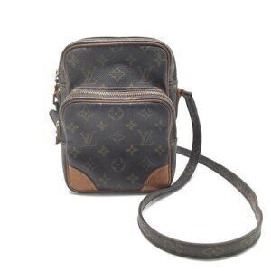 Louis Vuitton Shoulder Bag Pad Monogram Canvas Brown